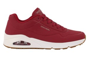 Skechers UNO STAND ON AIR 52458-DKRD Men's Red Sneakers
