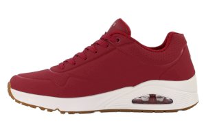 Czerwone sneakersy męskie Skechers UNO STAND ON AIR 52458-DKRD