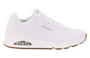 Białe sneakersy męskie Skechers UNO STAND ON AIR 52458-WHT