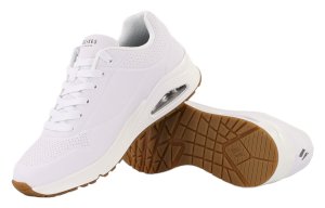 Buty  męskie Skechers na koturnie białe UNO STAND ON AIR