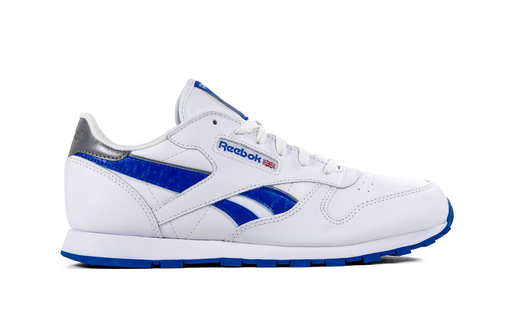 Молодежные кожаные кроссовки Reebok CL LEATHER REFLECT V70194