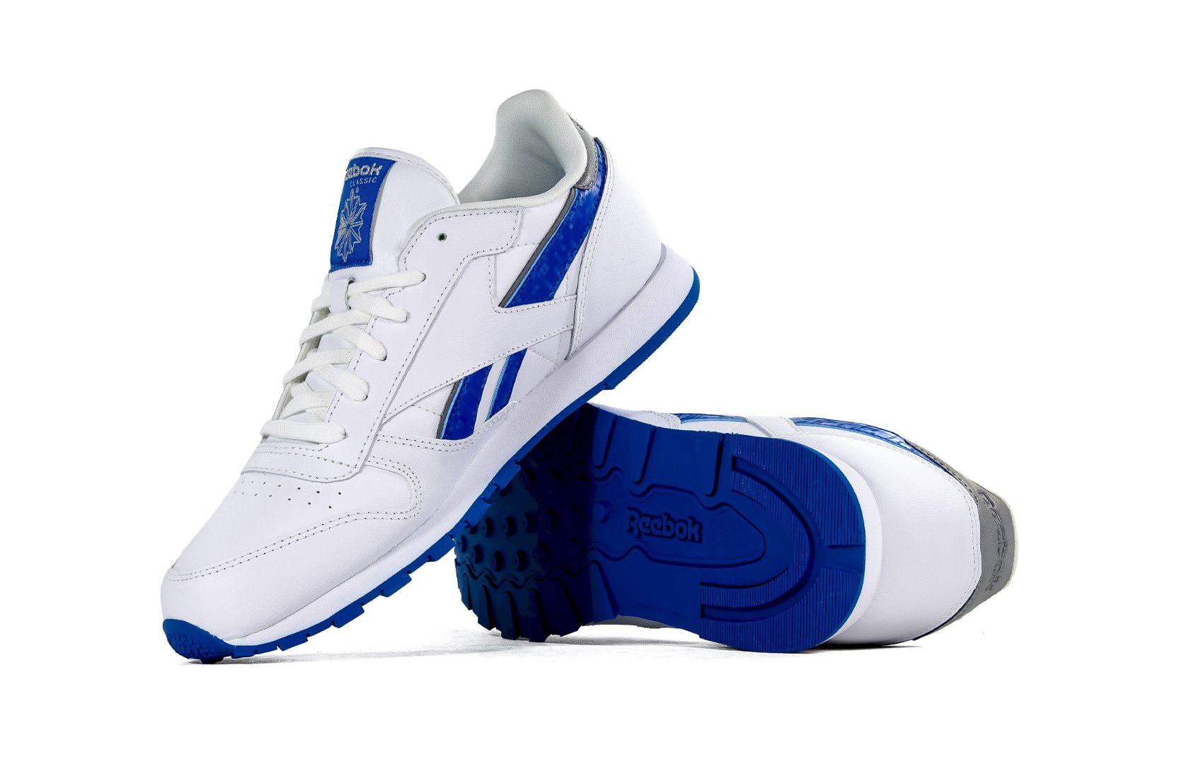 Молодежные кожаные кроссовки Reebok CL LEATHER REFLECT V70194
