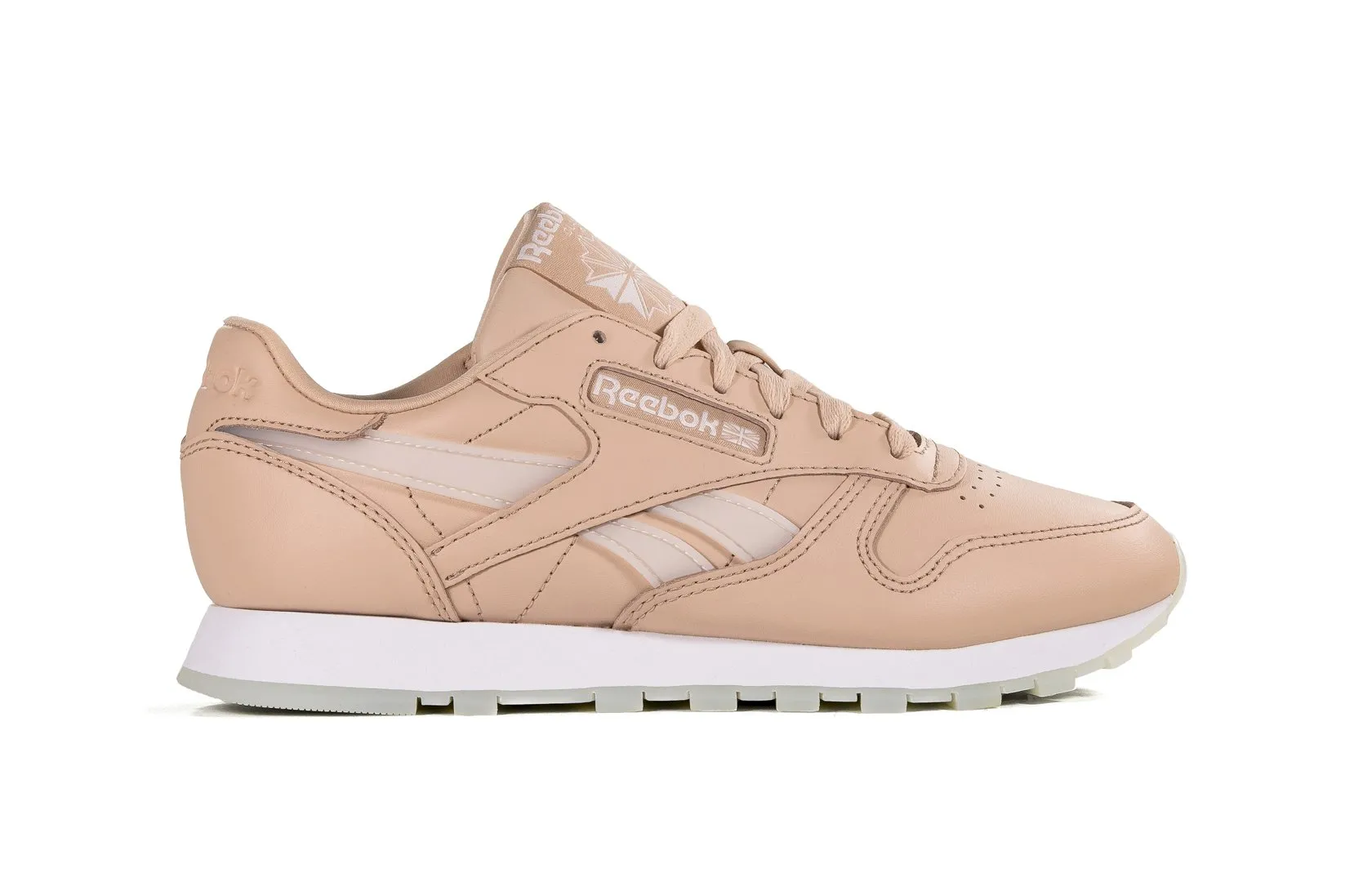 Buty skórzane damskie Reebok CL LTHR DV6447