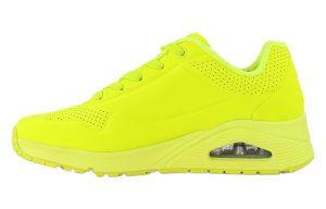 Damskie buty Skechers UNO żółte z poduszką powietrzną