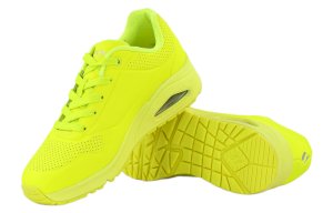 Neonowe buty Skechers UNO Air-Cooled Memory Foam