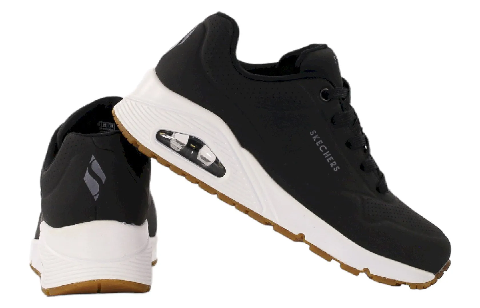 Черни кецове Skechers UNO с амортизация Skech-Air