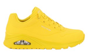 Żółte sneakersy damskie Skechers UNO 73690-YEL