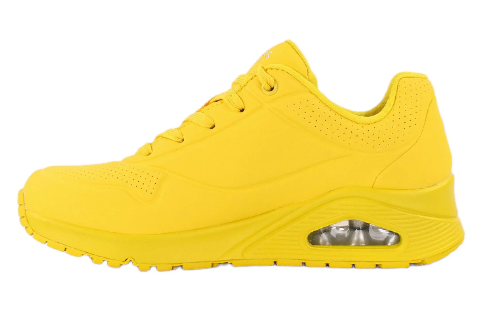 Жовті жіночі туфлі на танкетці Skechers UNO