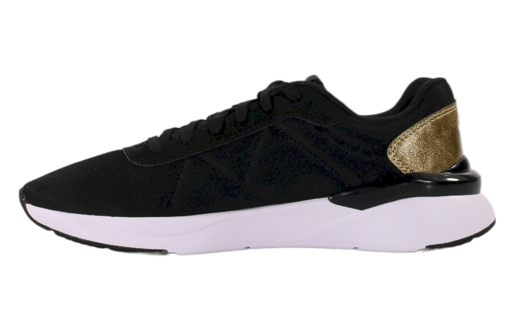 Złoto-czarne buty damskie Puma Rose Raw Metallics