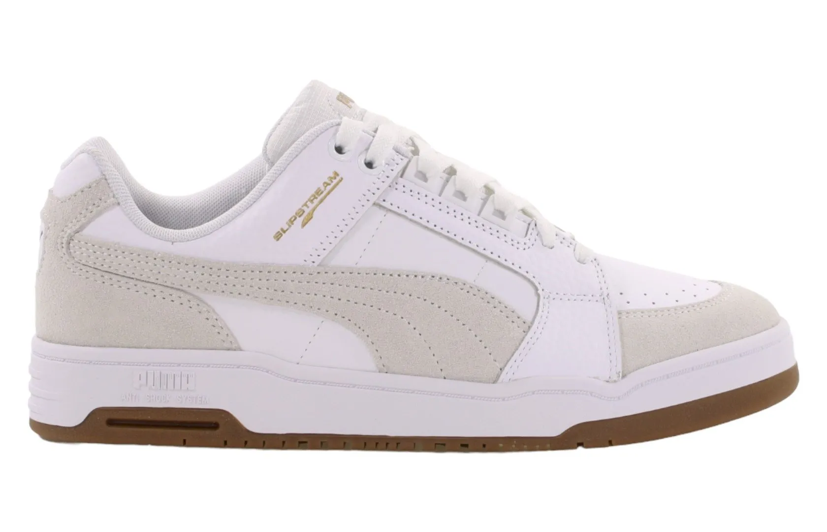 Zapatos de piel para hombre Puma Slipstream Lo Suede 385694 01
