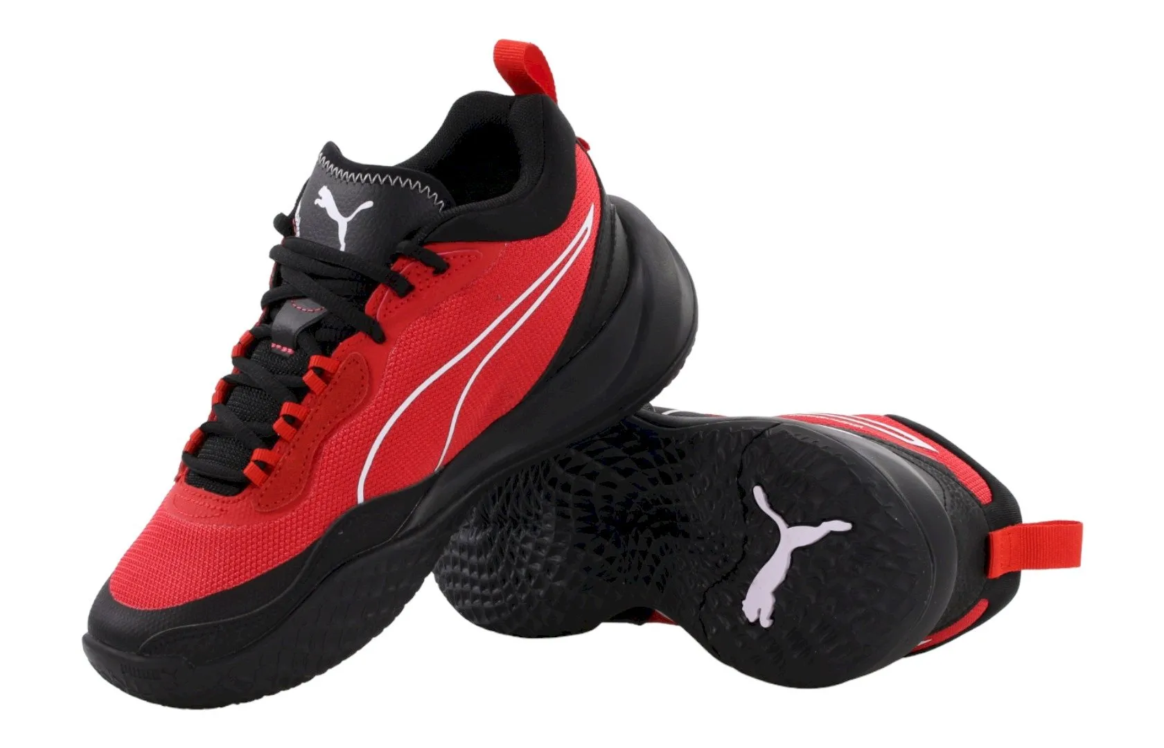 Παιδικά παπούτσια Puma Playmaker Jr High Risk 387353 02
