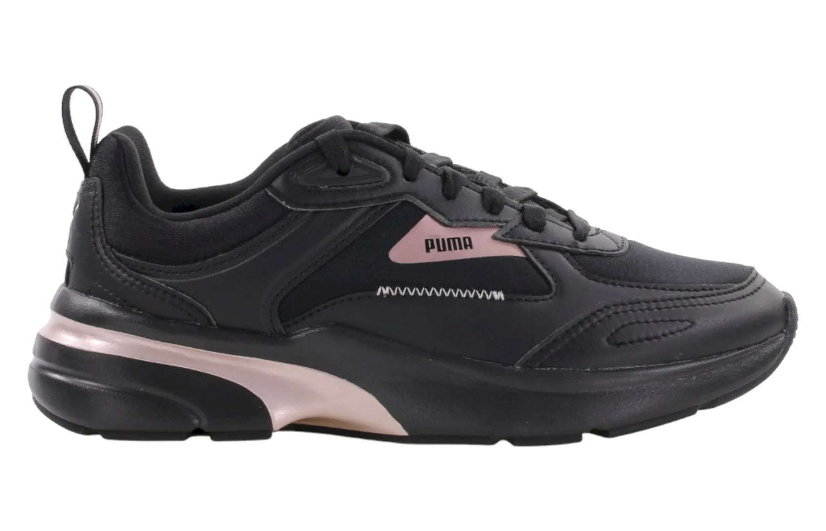 Черные женские кроссовки Puma FS Runner Metallic Wns 388632 01