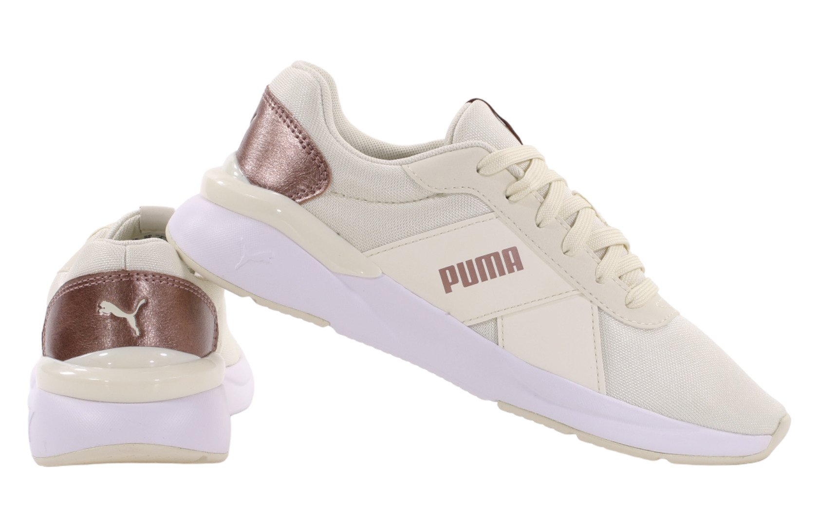 Sapatos femininos Puma Rose Raw Metallics 383849 03