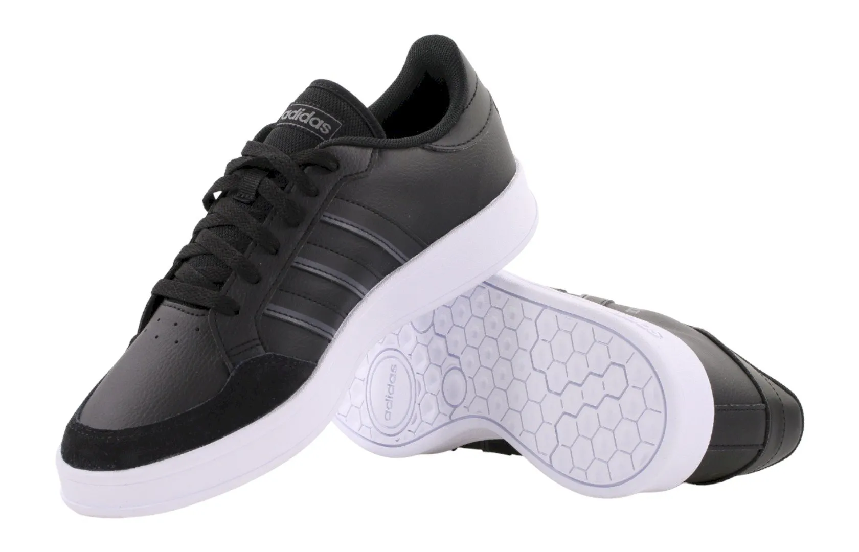 Зручні та легкі чоловічі кросівки Adidas BREAKNET чорного кольору
