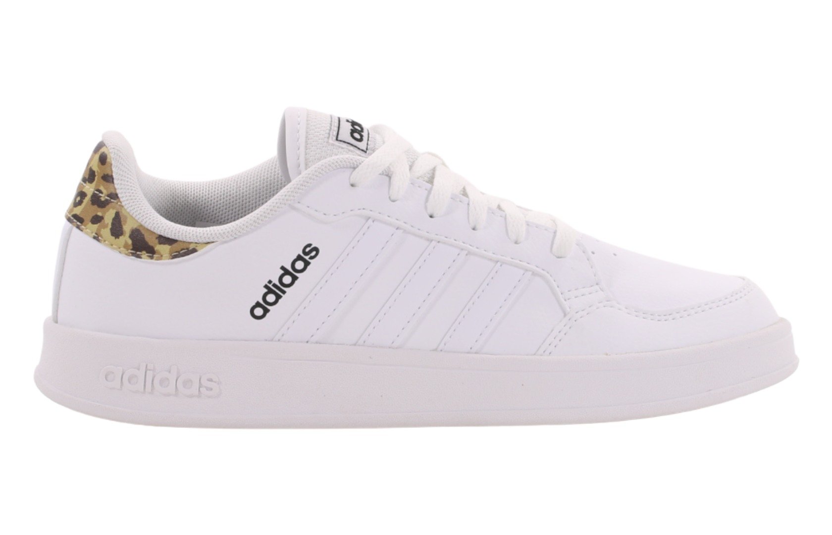 Białe sneakersy damskie Adidas BREAKNET
