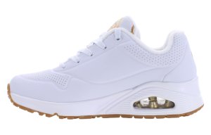 Buty damskie Skechers na platformie UNO-METALLIC LOVE 155523-WTGD