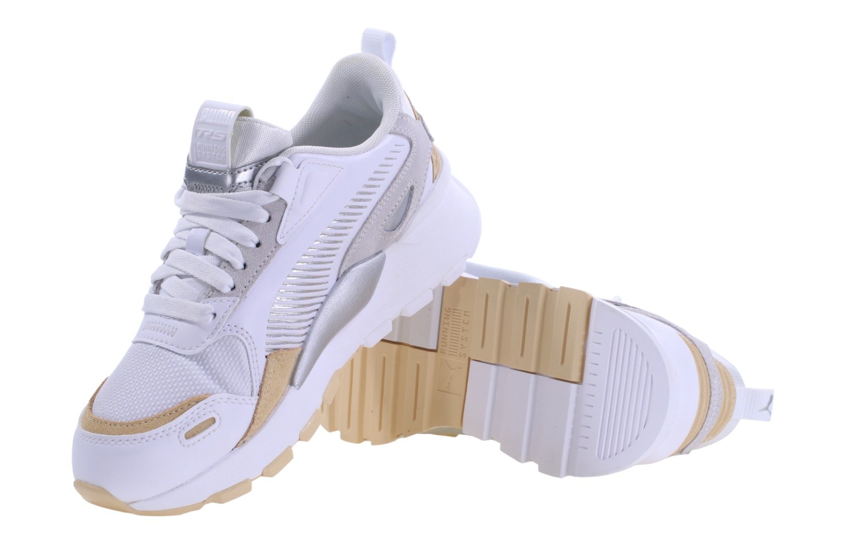 Sapatos femininos Puma RS 3.0 Metallic Wns 392866 01