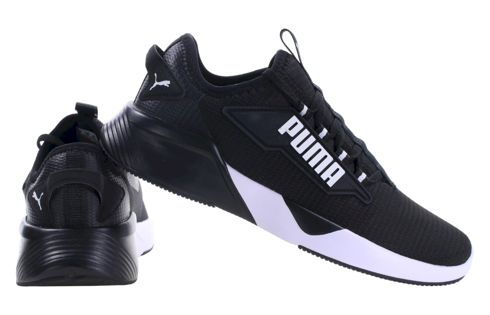 Buty młodzieżowe czarne Puma Retaliate 2 Jr 377085 01