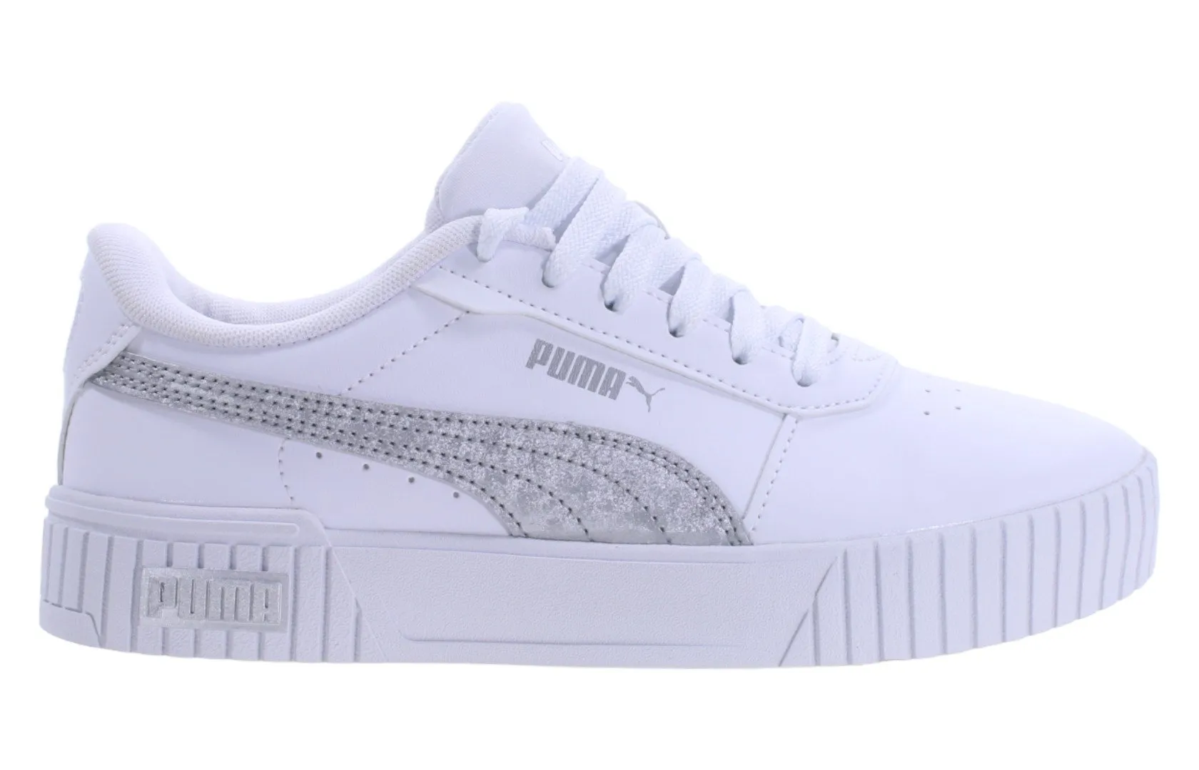 Белые женские кроссовки Puma Carina 2.0