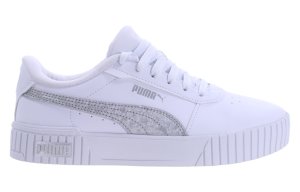 Białe sneakersy damskie Puma Carina 2.0 389387 02