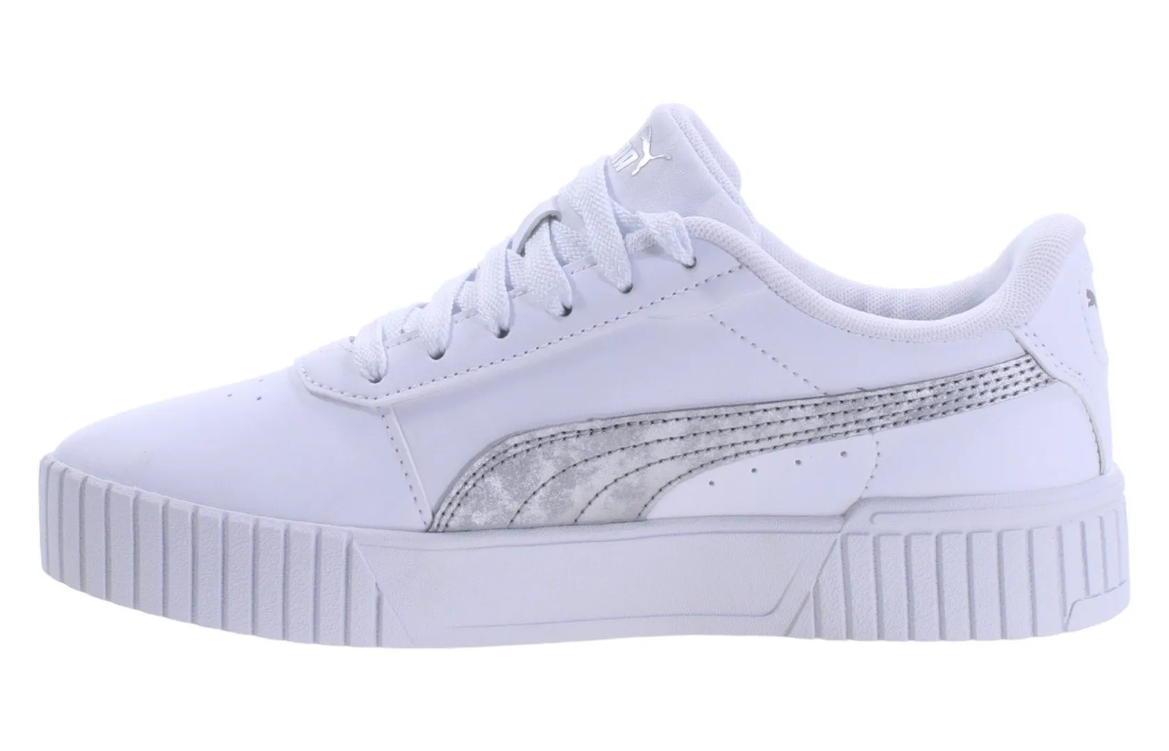 Белые женские кроссовки Puma Carina 2.0
