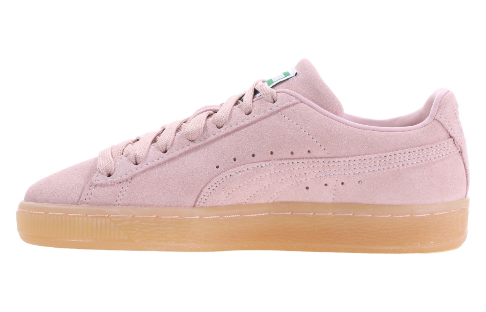Różowe sneakersy zamszowe damskie Puma Suede Classic