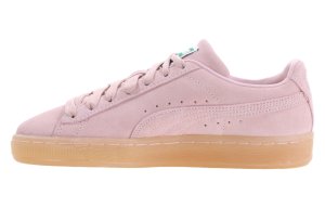 Różowe sneakersy zamszowe damskie Puma Suede Classic