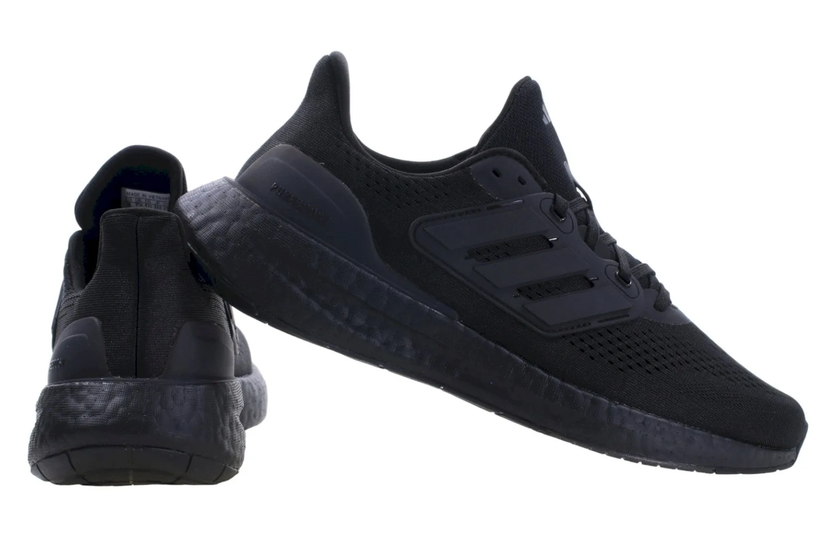 阿迪达斯 PUREBOOST 透气黑色男鞋