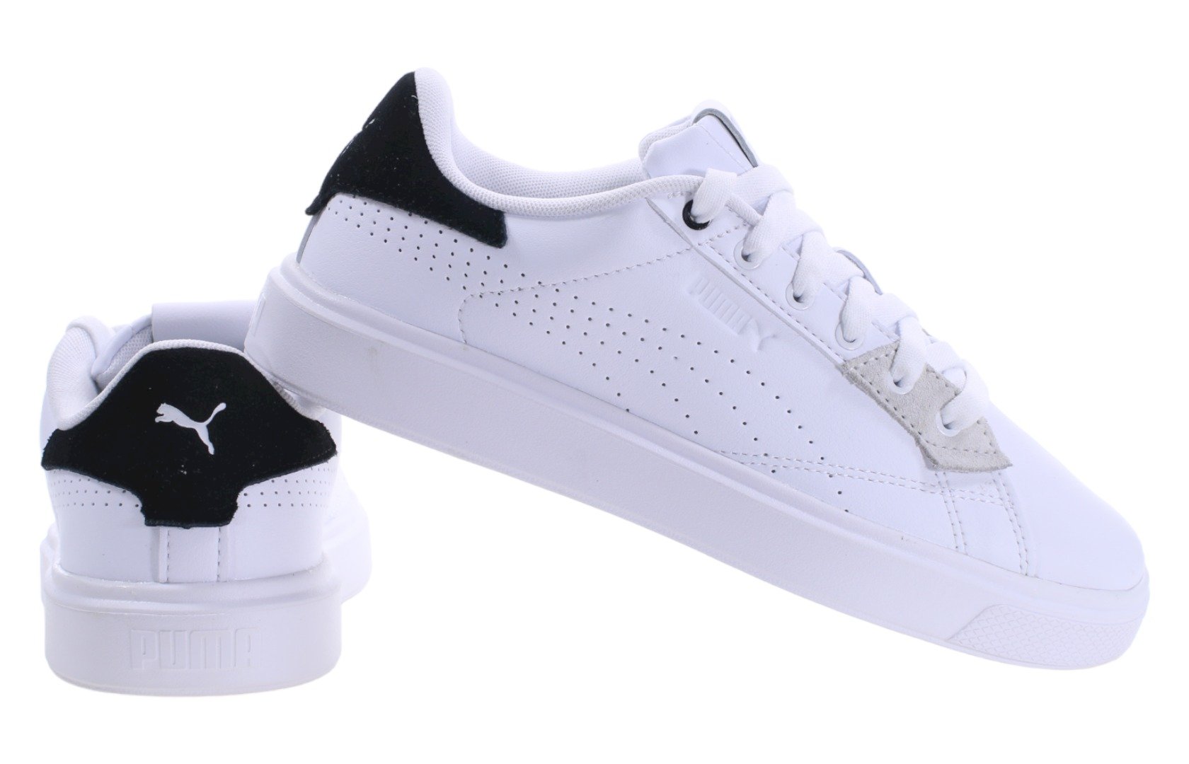 Białe buty skórzane damskie Puma Lajla Wns 388951 03