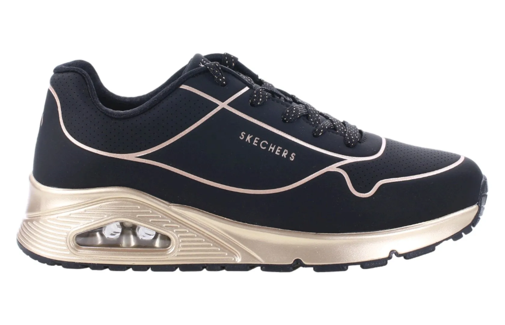 Skechers UNO GEN1 女鞋 - COOL 310538L-BKRG