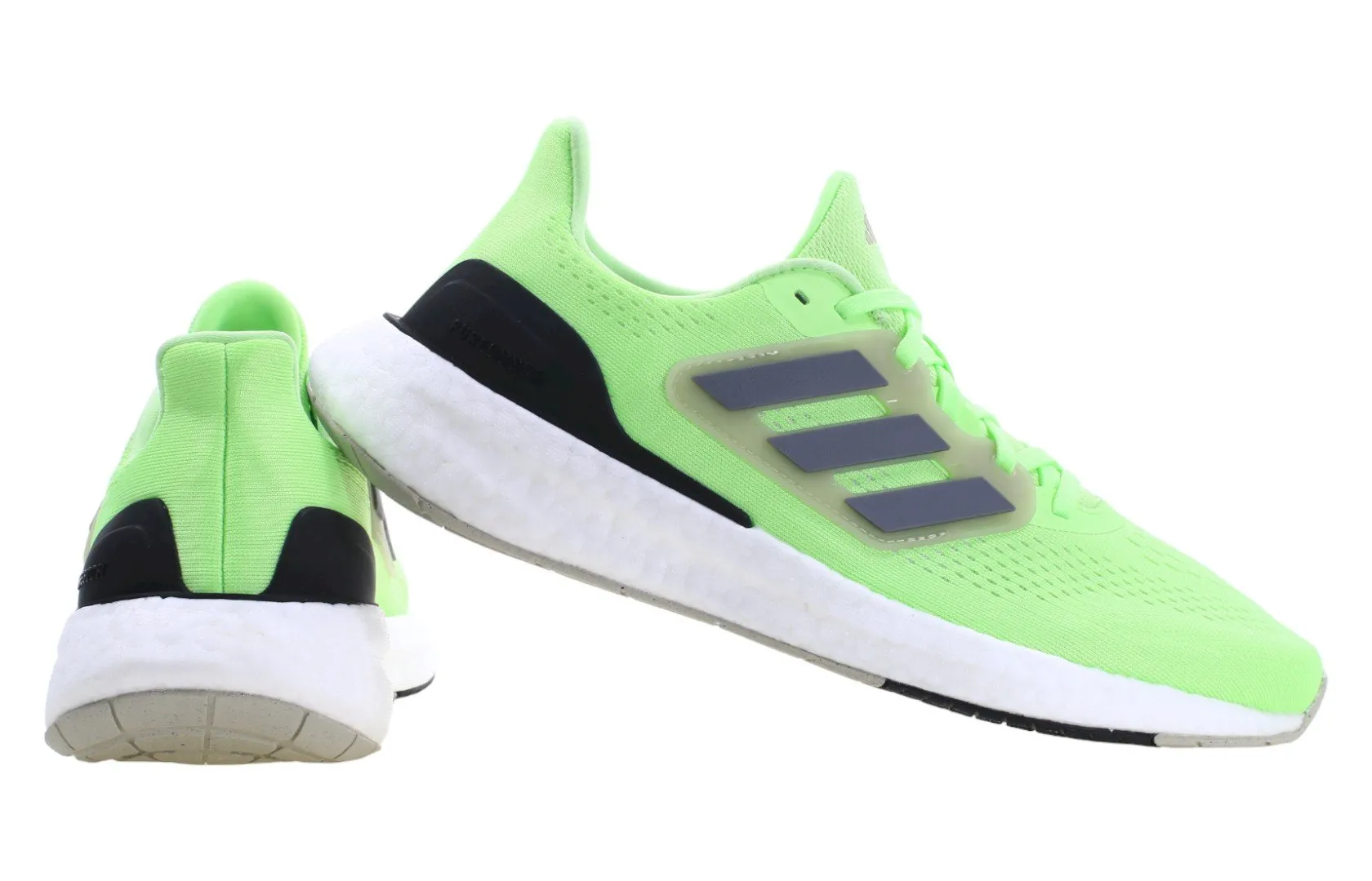阿迪达斯 PUREBOOST 男士绿色跑鞋