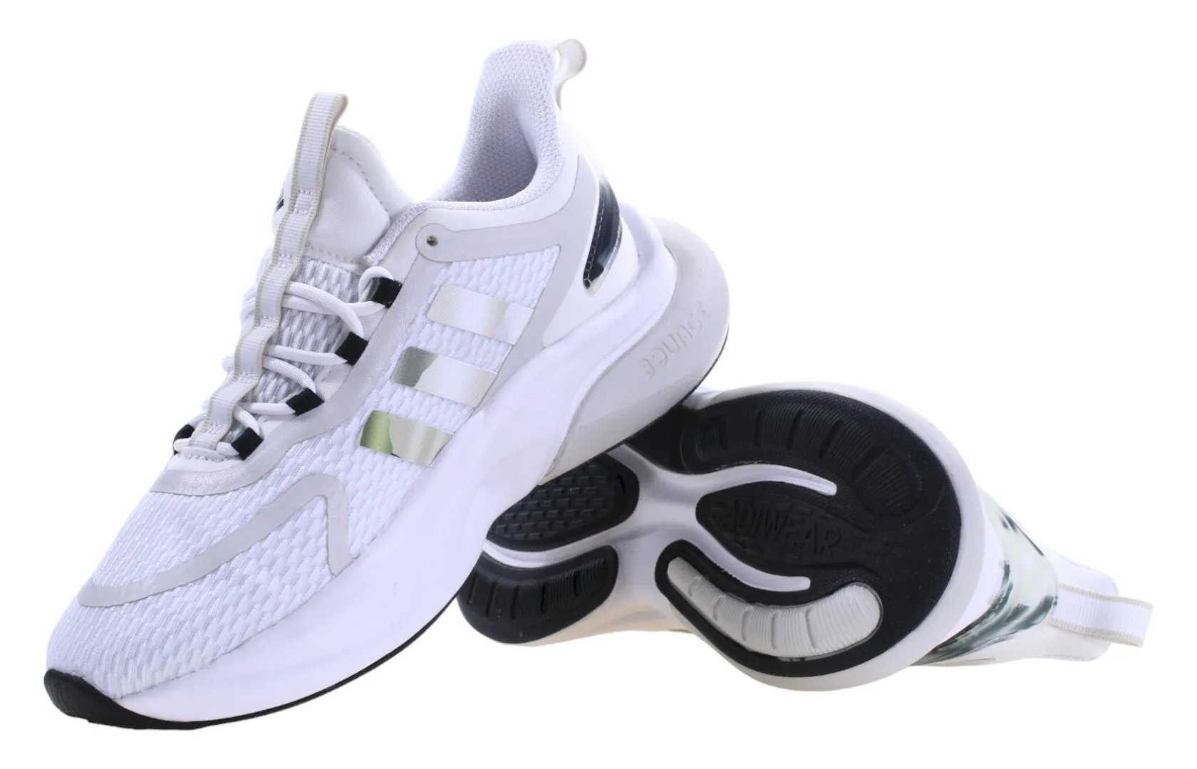 Adidas AlphaBounce kerged valged suvised naiste jalanõud