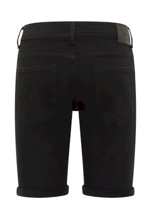 Ανδρικό κοντό τζιν σορτς μαύρο Mustang slim fit