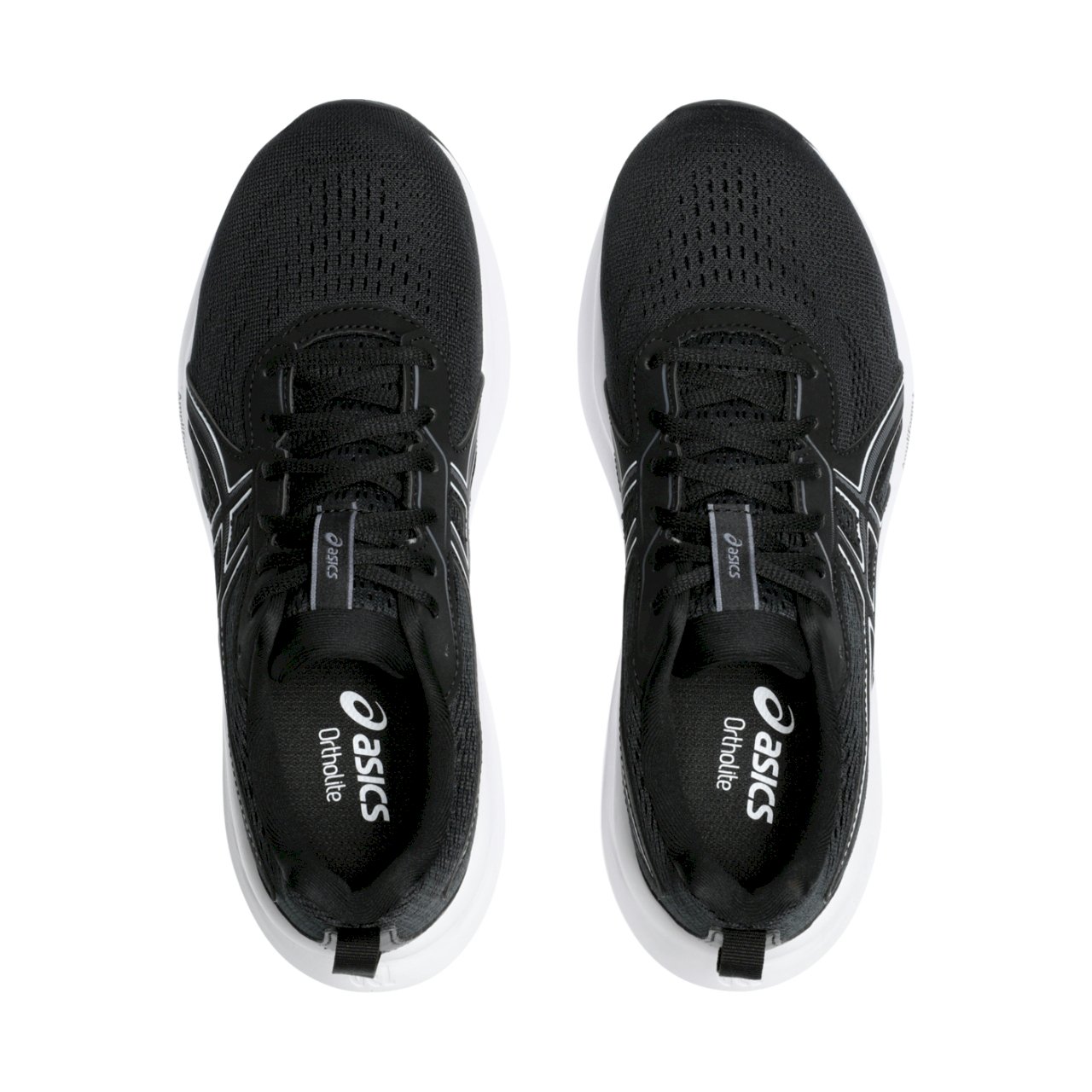Lichte hardloop- en trainingsschoenen voor dames, zwart: Asics Gel Contend 9