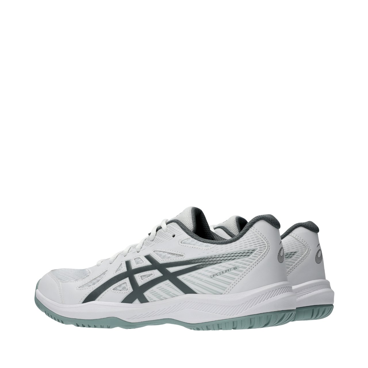 Buty markowe męskie do siatkówki szare Asics Upcourt 6