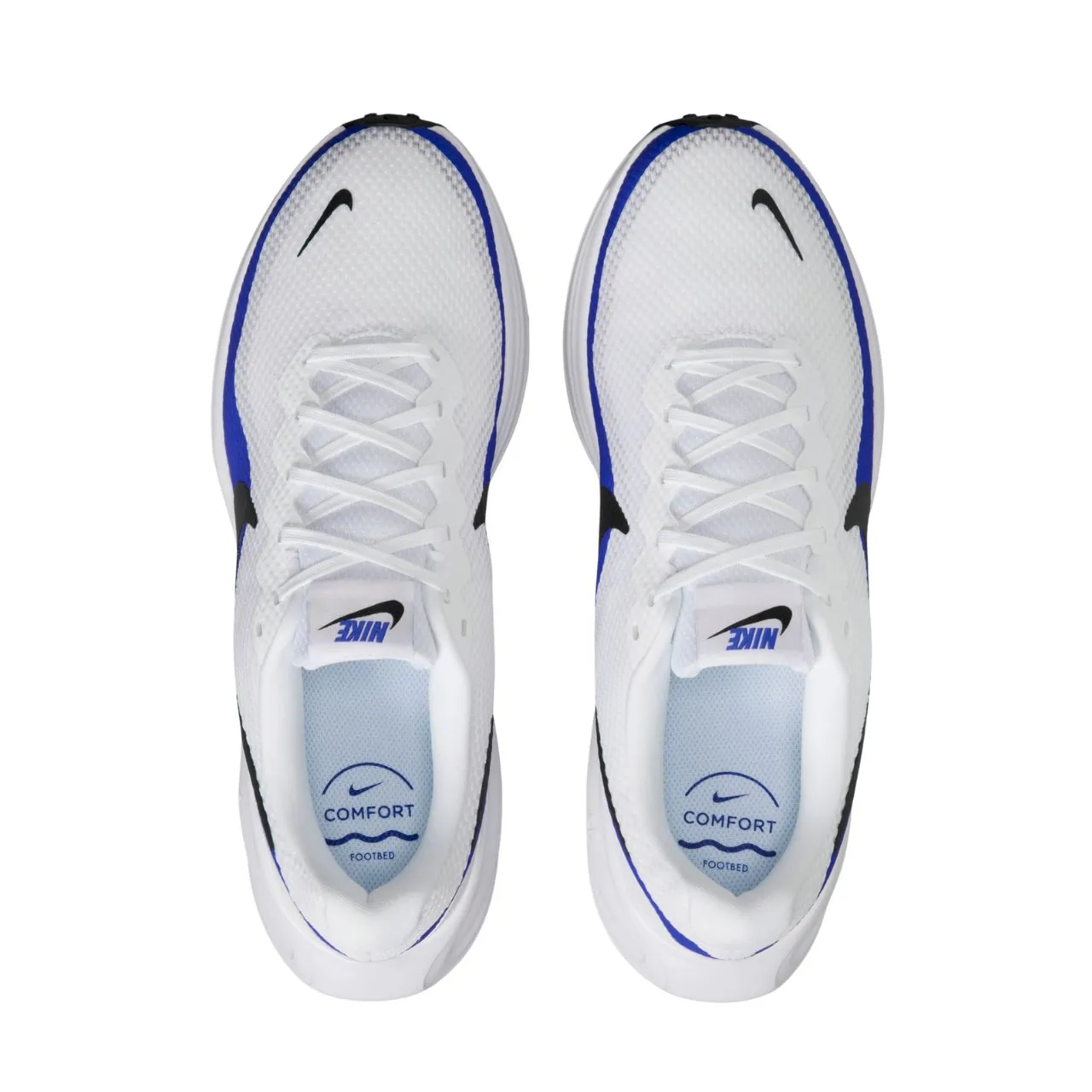 Nike Revolution 8 男士轻便运动鞋，白蓝配色