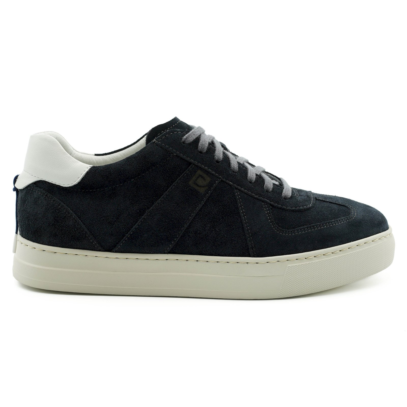 Chaussures en daim bleu marine pour homme C0110RN1246_GR