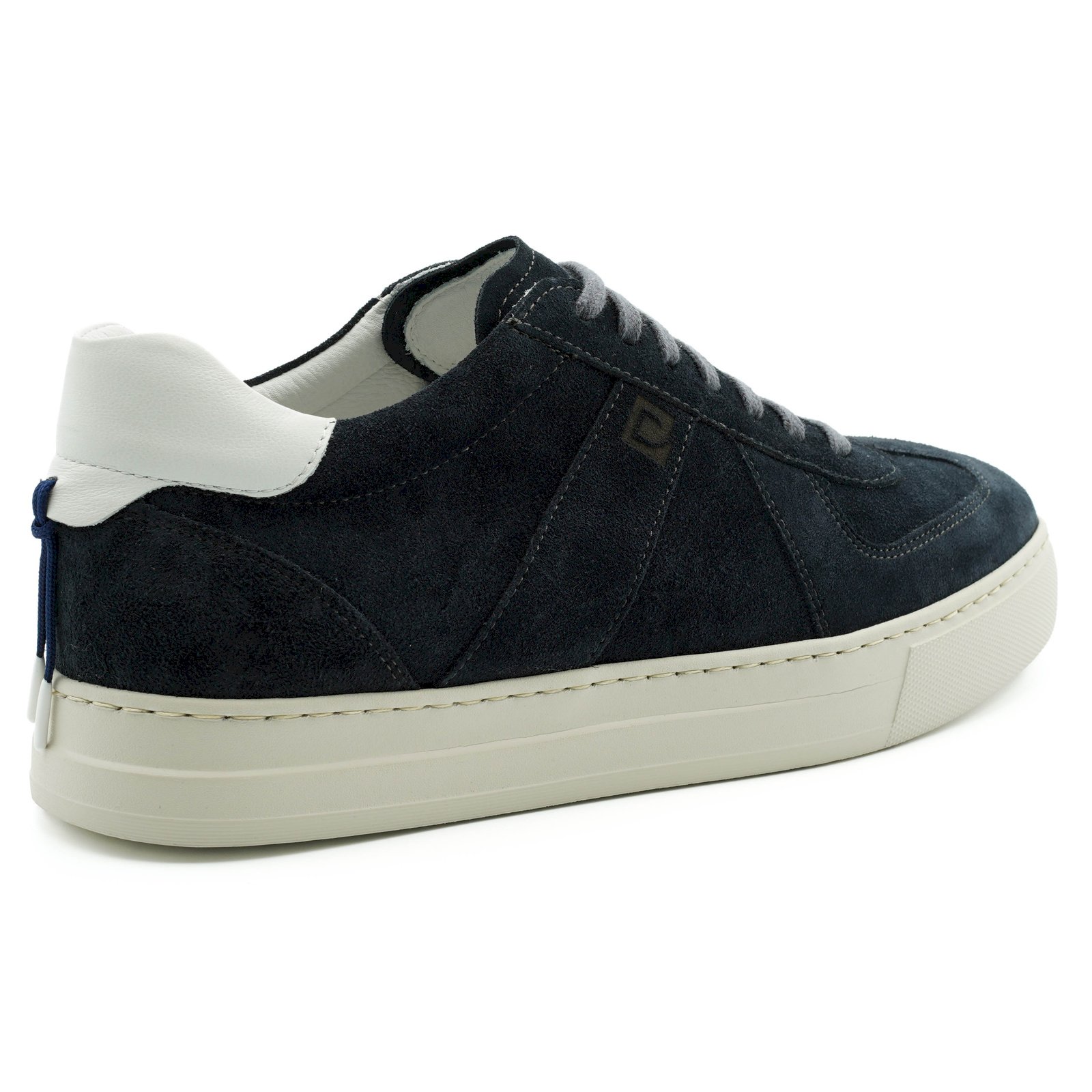 Chaussures en daim bleu marine pour homme C0110RN1246_GR