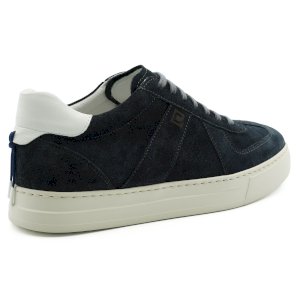 Chaussures en daim bleu marine pour homme C0110RN1246_GR