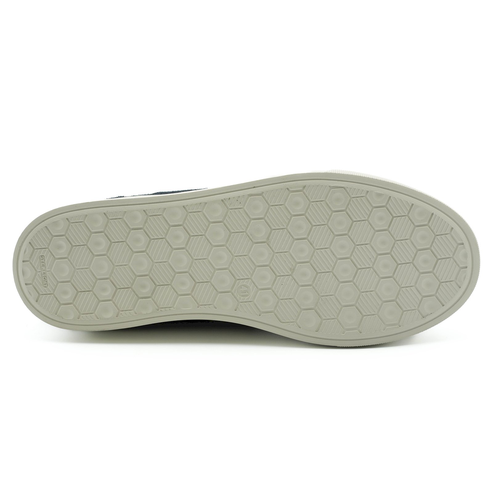 Chaussures en daim bleu marine pour homme C0110RN1246_GR