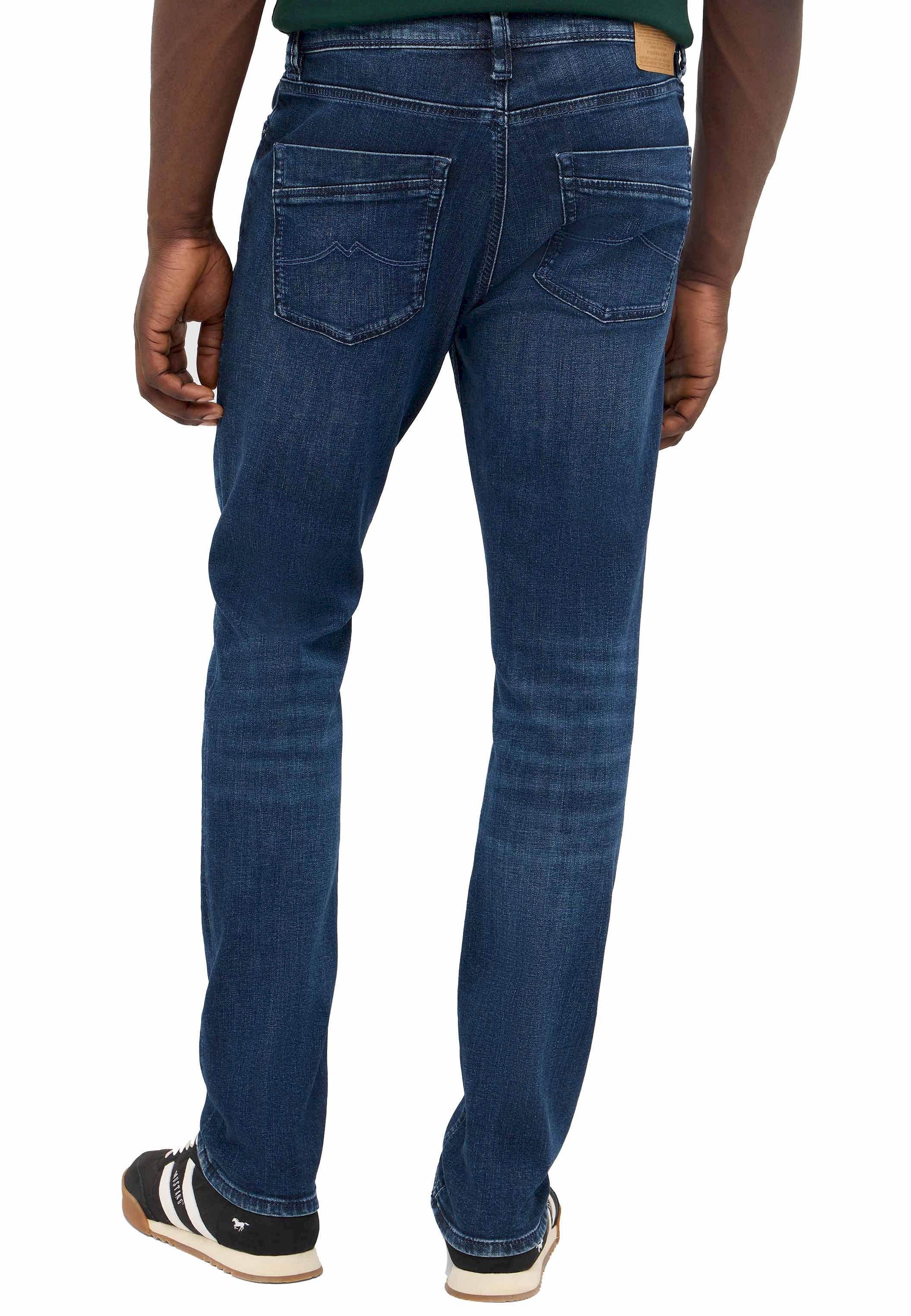 Mėlynos „Mustang“ „slim fit“ stiliaus kelnės „Vegas“