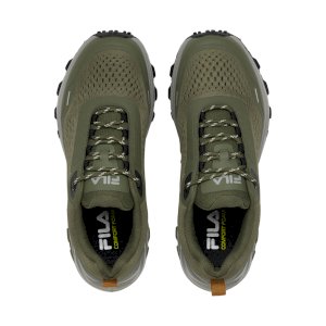 Fila 男士绿色徒步鞋