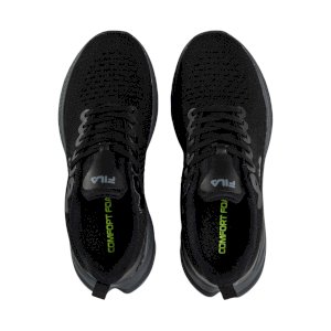 Fila Havocc 黑色运动鞋，网眼鞋面