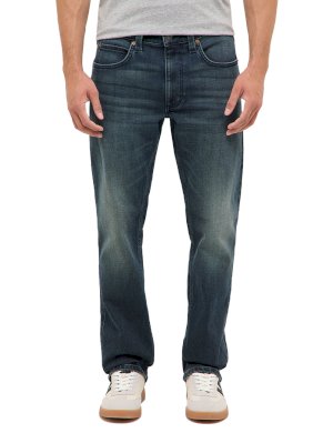 Mustang 1018265-5000-903 Men's Dark Blue Jeans, Regular Fit