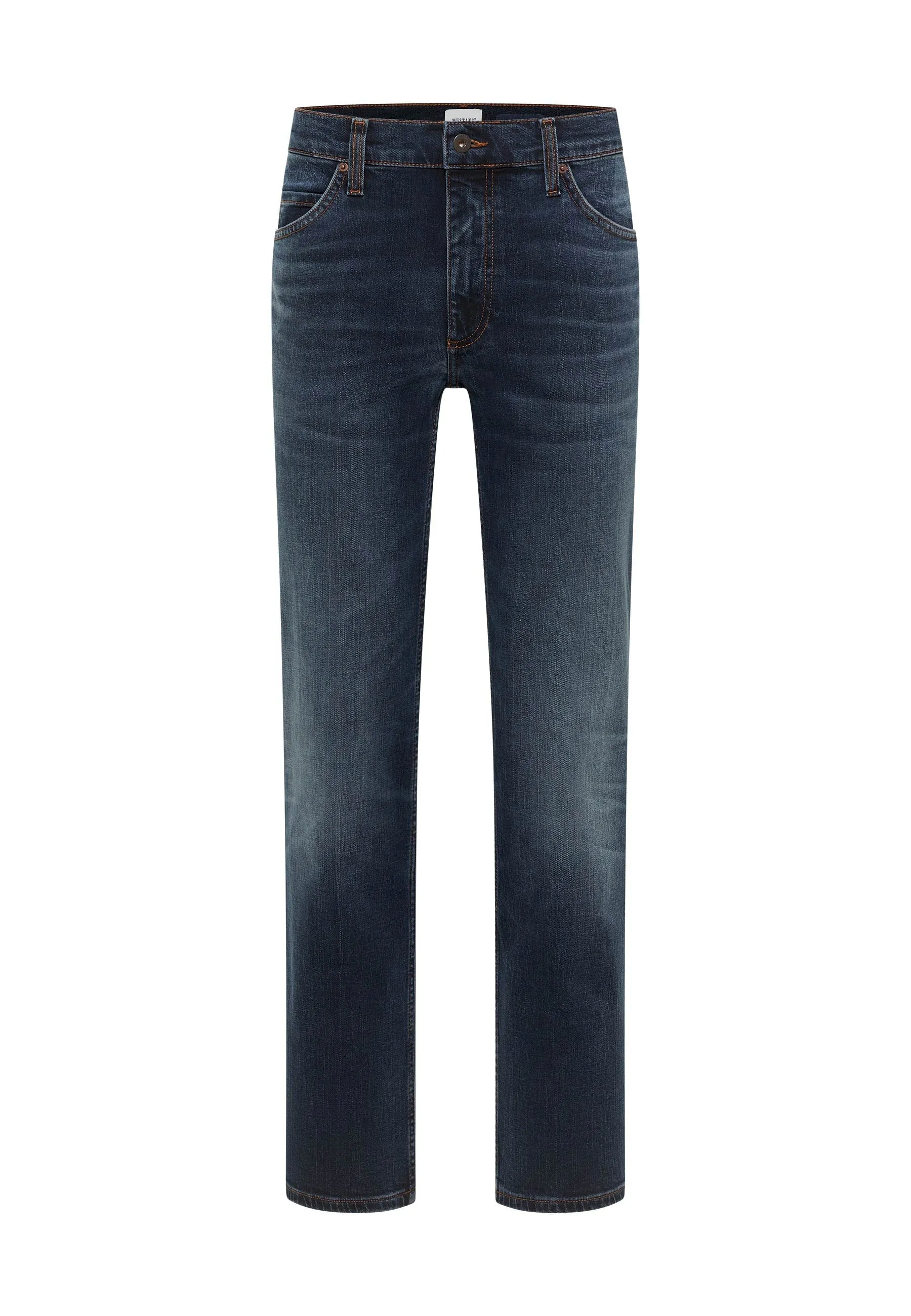 Mustang Tramper 1018599-5000-783 Men's Dark Blue Straight-Leg Jeans