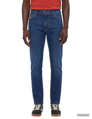 Mustang Tramper Regular-Fit Jeans with Straight Legs