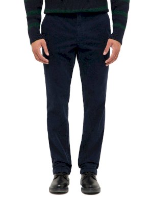 Mustang Tramper Straight Leg Pants – Navy Corduroy for Fall and Winter