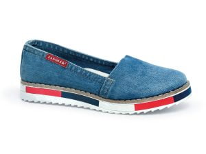 Buty jeansowe damskie Artiker  40C210 niebieski wsuwane