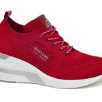 Mustang 46C002 red lace-up women's shoes