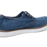 Chaussures en jean pour femmes Artiker 46C118 bleu à enfiler